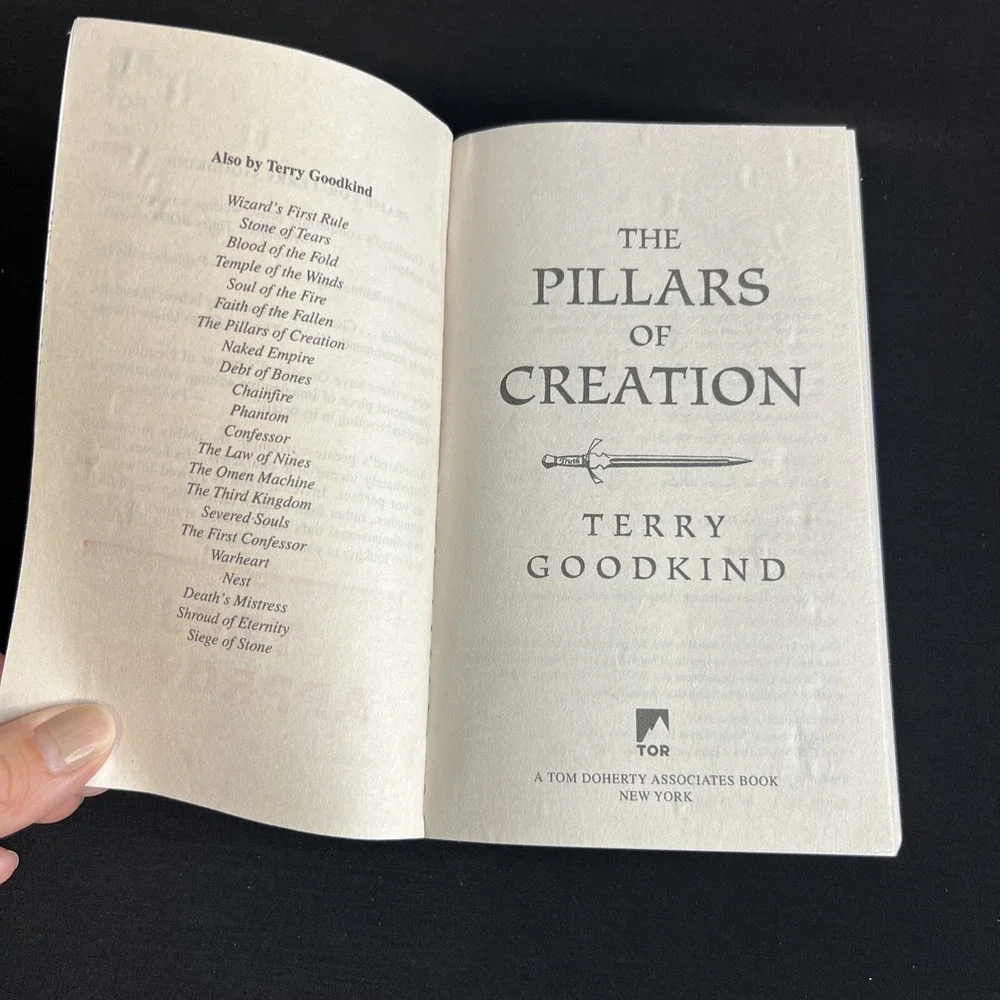 The Pillars of Creation: Book‎ Seven of The Sword of Truth by Terry Goodkind